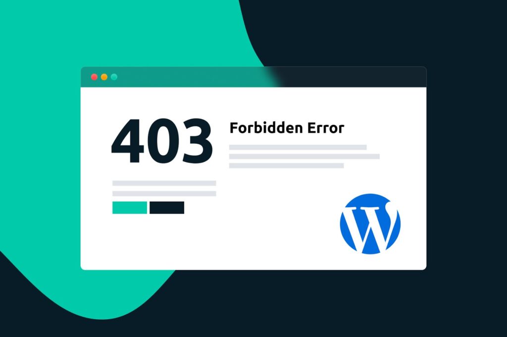 403 ошибка в WordPress